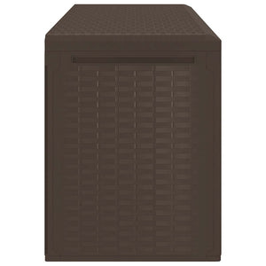 Μπαούλο Αποθήκευσης Κήπου Καφέ 114 x 47 x 60 εκ. - Pakobazaar