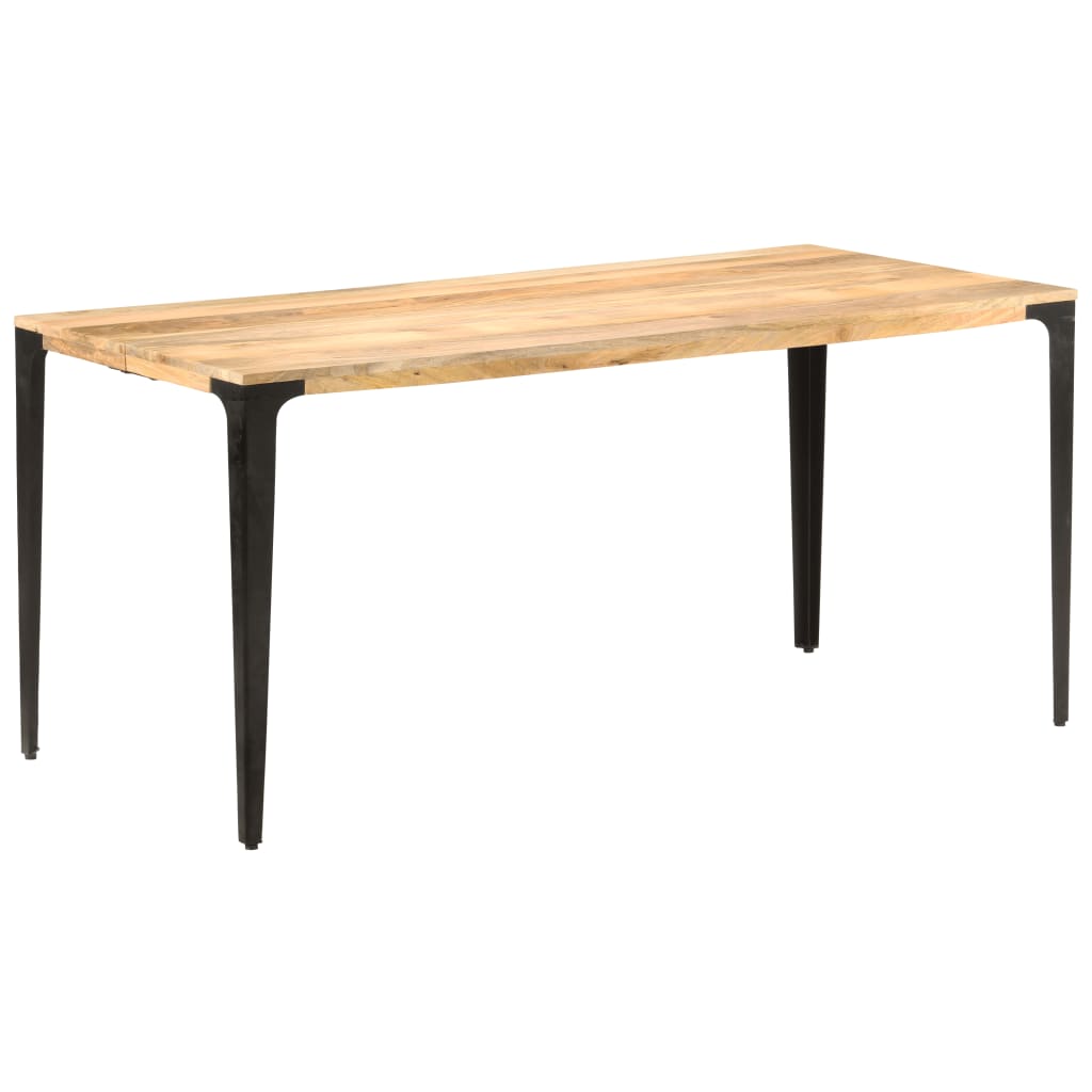 Τραπεζαρία 160 x 80 x 76 εκ. από Μασίφ Ξύλο Μάνγκο
