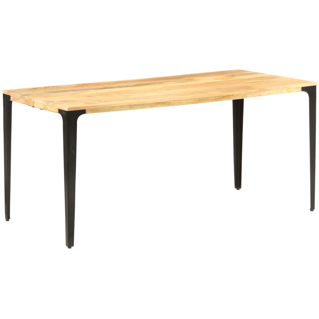 Τραπεζαρία 160 x 80 x 76 εκ. από Μασίφ Ξύλο Μάνγκο