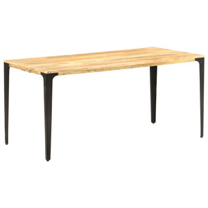 Τραπεζαρία 160 x 80 x 76 εκ. από Μασίφ Ξύλο Μάνγκο