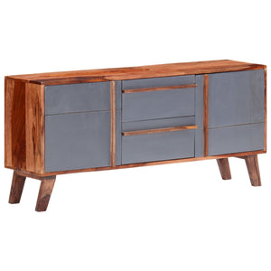 Μπουφές Γκρι 120 x 30 x 55 εκ. από Μασίφ Ξύλο - PAKOBAZAAR