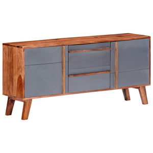 Μπουφές Γκρι 120 x 30 x 55 εκ. από Μασίφ Ξύλο - PAKOBAZAAR