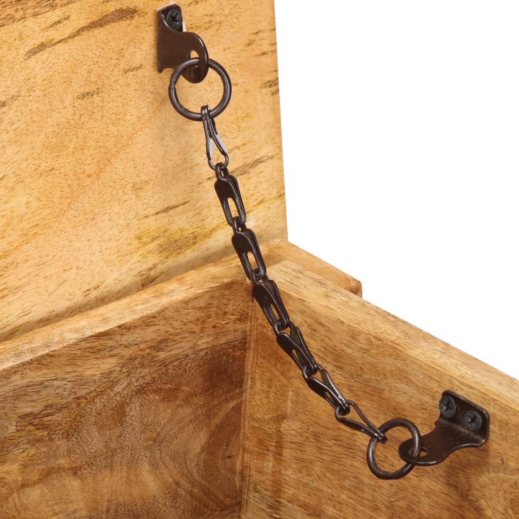 Μπαούλο Αποθήκευσης 99 x 35 x 48 εκ. από Μασίφ Ξύλο Μάνγκο - Pakobazaar