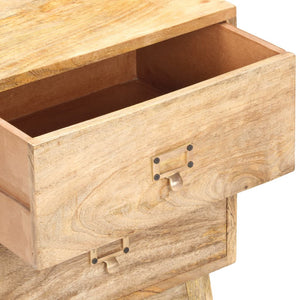 Κομοδίνο 40 x 35 x 55 εκ. από Μασίφ Ξύλο Μάνγκο - PAKOBAZAAR