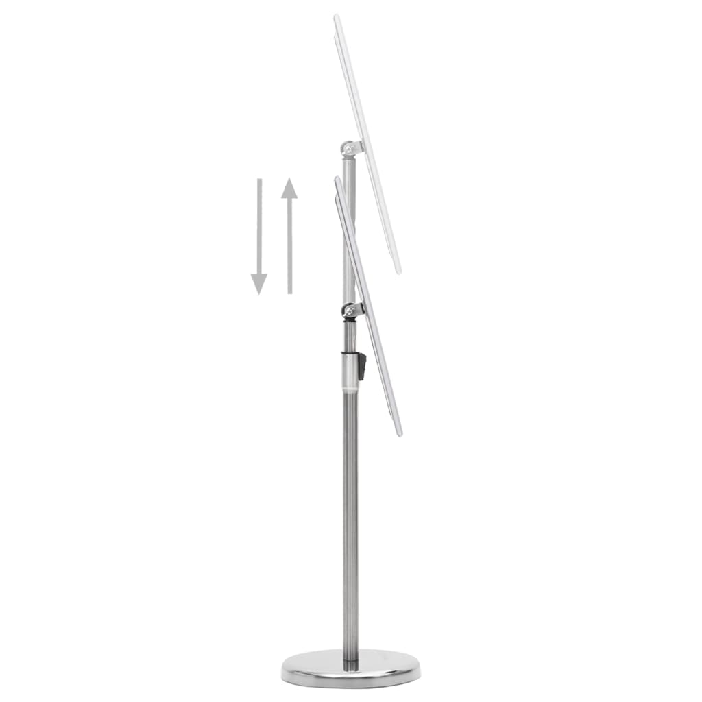 Σταντ για Αφίσες Α4 Επιδαπέδιο Ασημί από Κράμα Αλουμινίου