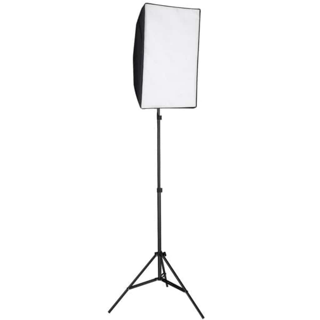 Κιτ Στούντιο Φωτογράφισης με Φόντο και Softbox - PAKOBAZAAR