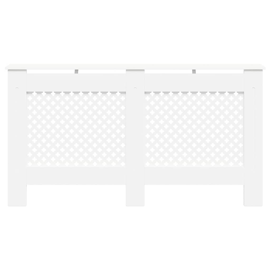 Καλύμματα Καλοριφέρ 2 τεμ. Λευκά 152 x 19 x 81,5 εκ. από MDF - PAKOBAZAAR