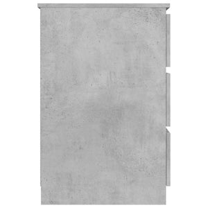 Γραφείο Γκρι του Σκυροδέματος 140 x 50 x 77 εκ. από Επεξ. Ξύλο