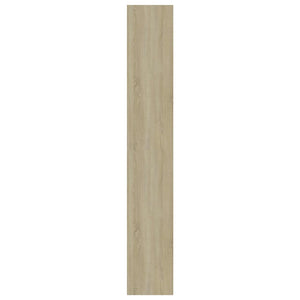 Βιβλιοθήκη Λευκό / Sonoma Δρυς 40 x 30 x 189 εκ. Μοριοσανίδα