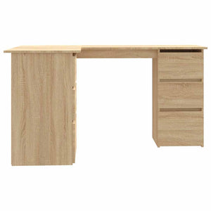 Γραφείο Γωνιακό Sonoma Δρυς 145 x 100 x 76 εκ. από Επεξ. Ξύλο - Pakobazaar