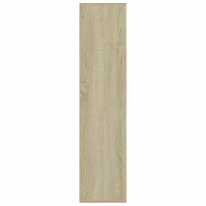 Βιβλιοθήκη Λευκό / Sonoma Δρυς 50x25x106 εκ. από Μοριοσανίδα