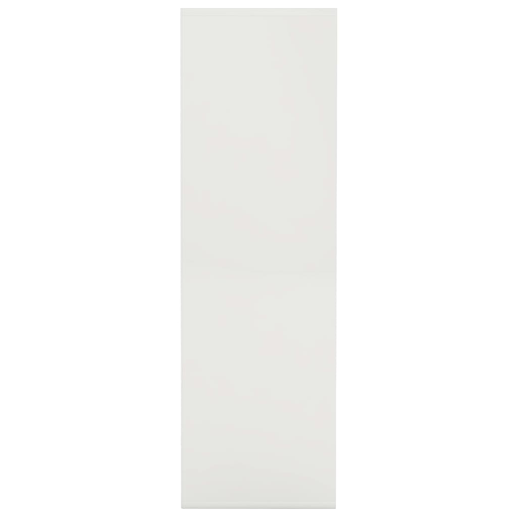 Βιβλιοθήκη Λευκή 98 x 29 x 97,5 εκ. Επεξεργασμένο Ξύλο