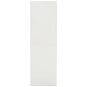 Βιβλιοθήκη Λευκή 98 x 29 x 97,5 εκ. Επεξεργασμένο Ξύλο