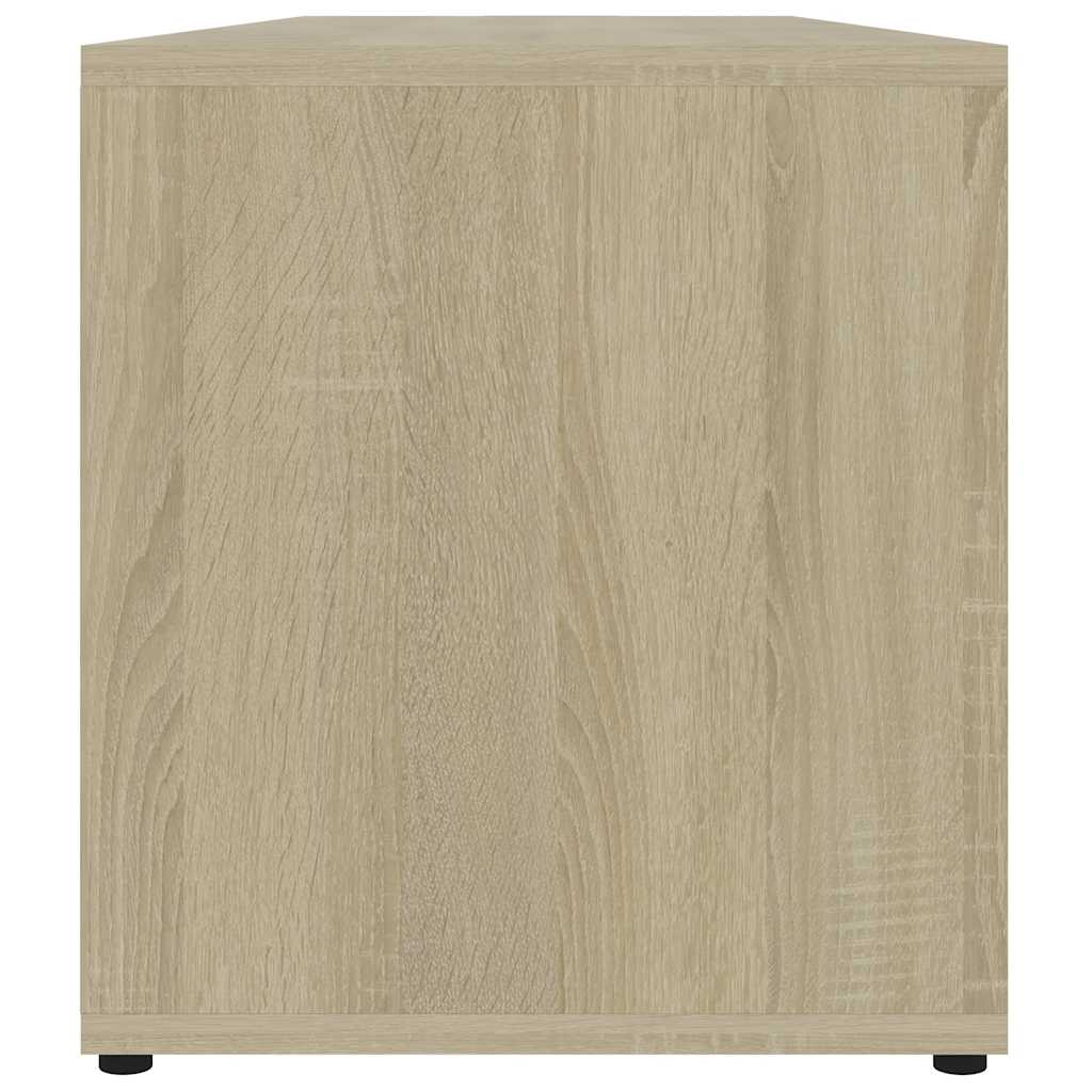 Έπιπλο Τηλεόρασης Sonoma Δρυς 120 x 34 x 37 εκ. από Επεξ. Ξύλο