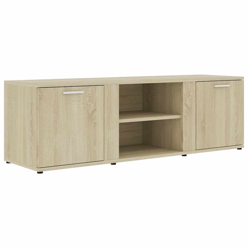 Έπιπλο Τηλεόρασης Sonoma Δρυς 120 x 34 x 37 εκ. από Επεξ. Ξύλο