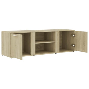 Έπιπλο Τηλεόρασης Sonoma Δρυς 120 x 34 x 37 εκ. από Επεξ. Ξύλο
