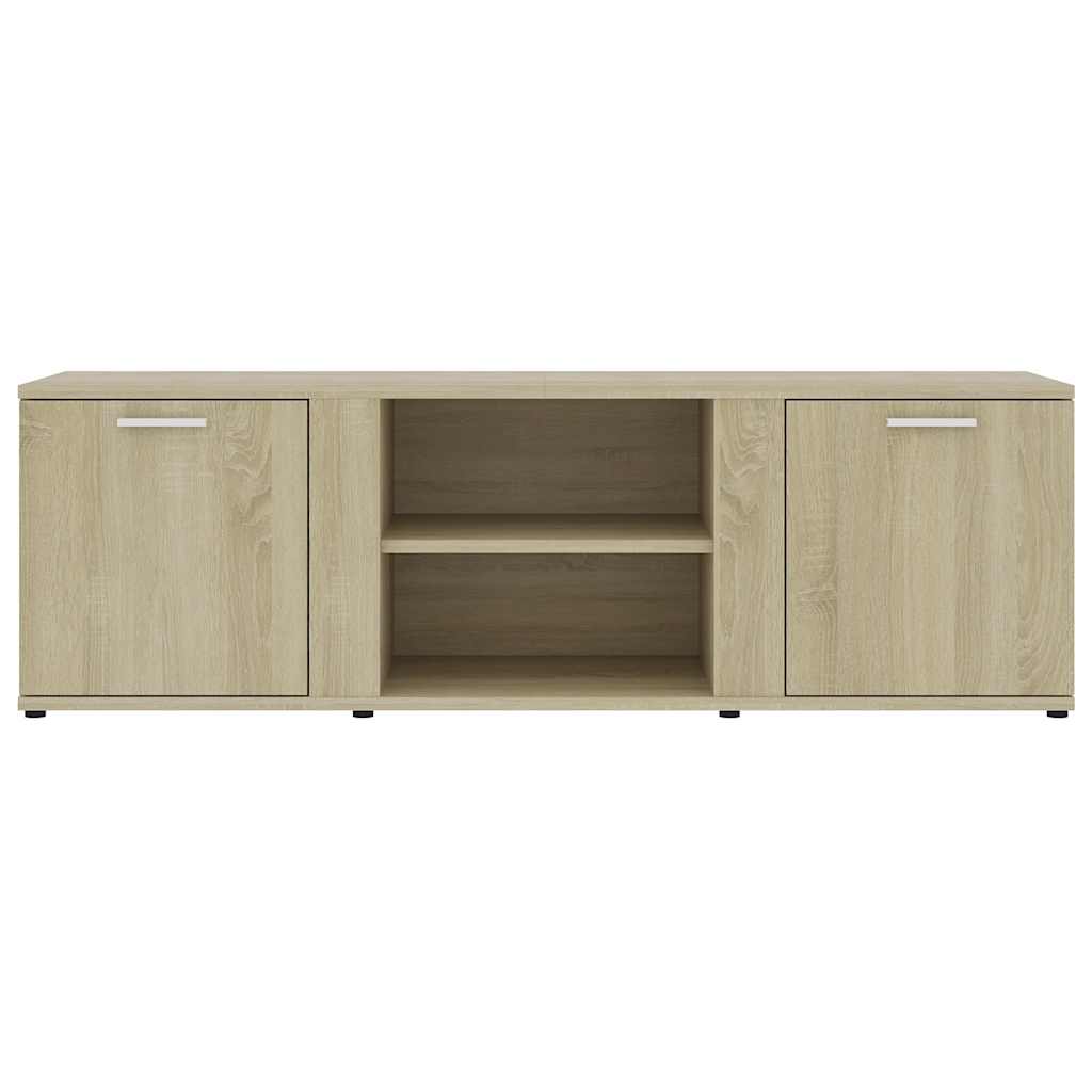 Έπιπλο Τηλεόρασης Sonoma Δρυς 120 x 34 x 37 εκ. από Επεξ. Ξύλο