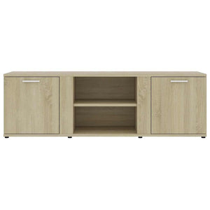 Έπιπλο Τηλεόρασης Sonoma Δρυς 120 x 34 x 37 εκ. από Επεξ. Ξύλο