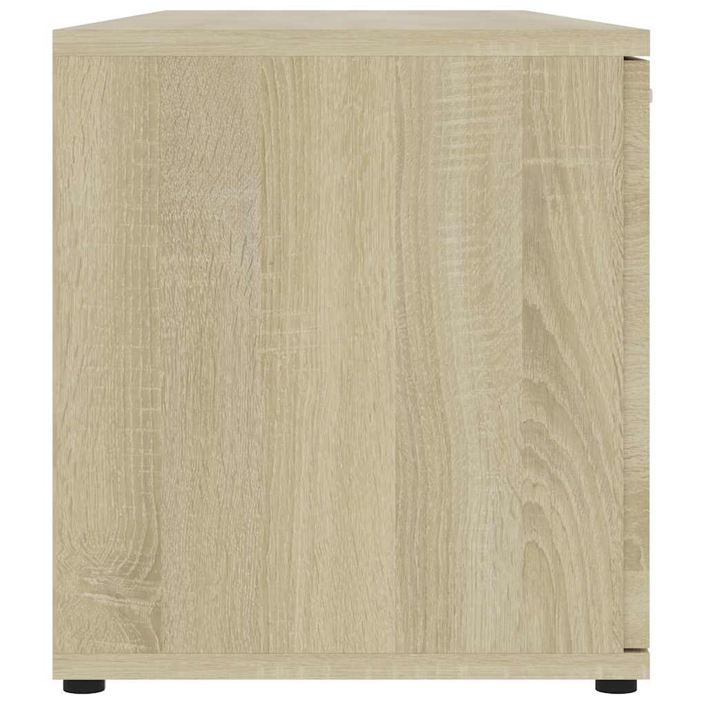 Έπιπλο Τηλεόρασης Sonoma Δρυς 120 x 34 x 37 εκ. από Επεξ. Ξύλο