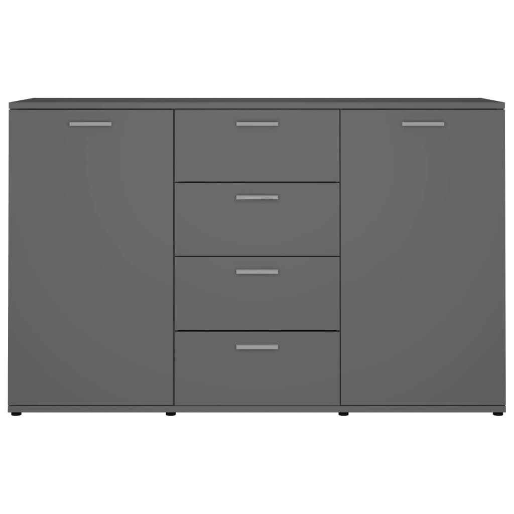 Μπουφές Γκρι 120 x 35,5 x 75 εκ. από Επεξ. Ξύλο - Pakobazaar