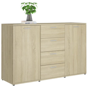 Μπουφές Sonoma Δρυς 120 x 35,5 x 75 εκ. από Επεξ. Ξύλο