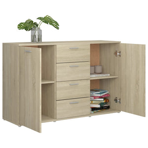 Μπουφές Sonoma Δρυς 120 x 35,5 x 75 εκ. από Επεξ. Ξύλο