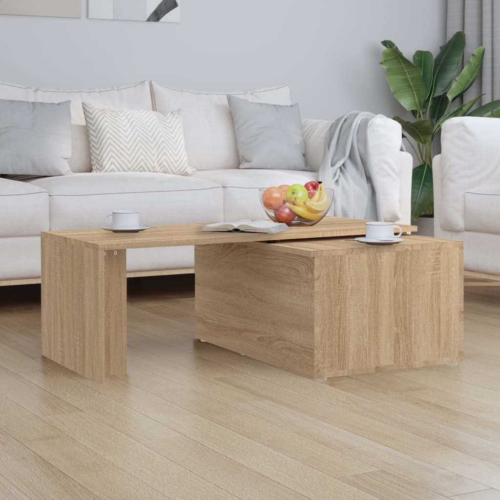 Τραπεζάκι Σαλονιού Sonoma Δρυς 150x50x35 εκ. από Επεξ. Ξύλο - Pakobazaar