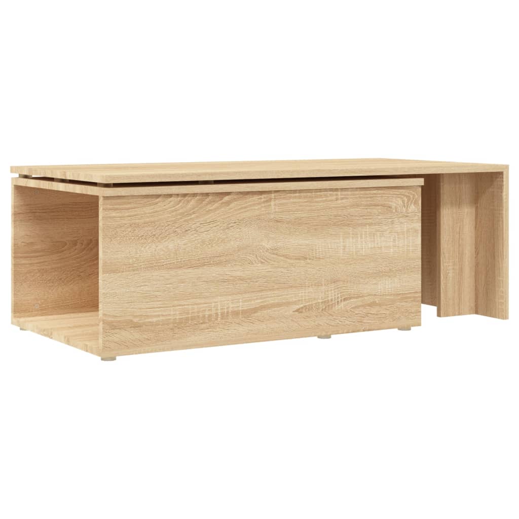 Τραπεζάκι Σαλονιού Sonoma Δρυς 150x50x35 εκ. από Επεξ. Ξύλο - Pakobazaar