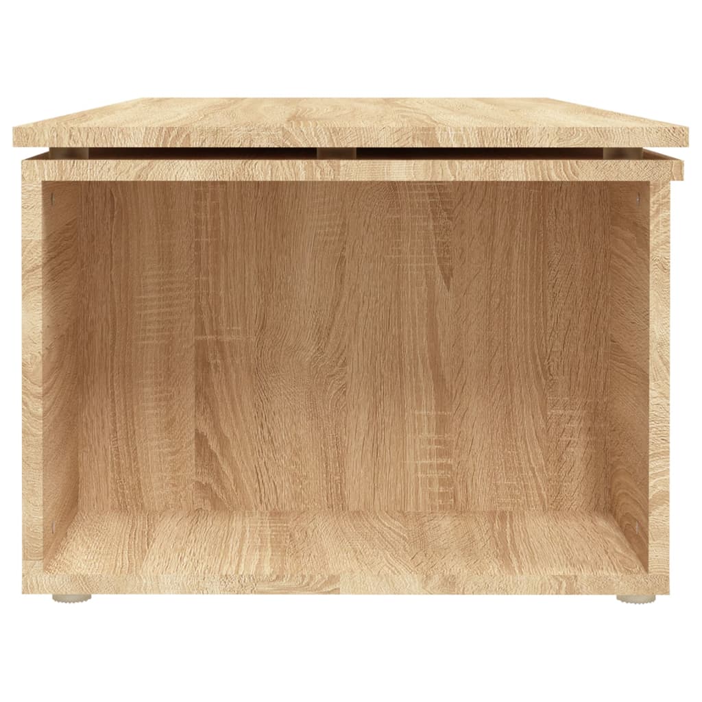 Τραπεζάκι Σαλονιού Sonoma Δρυς 150x50x35 εκ. από Επεξ. Ξύλο - Pakobazaar