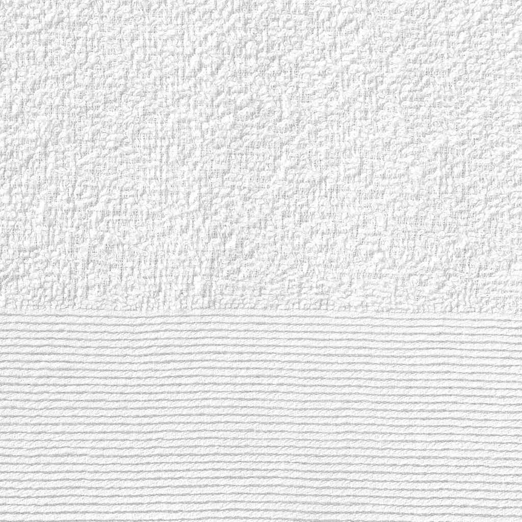 Πετσέτες Χεριών 10 τεμ. Λευκές 350 γρ/μ² 50 x 100 εκ. Βαμβάκι