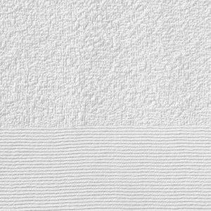 Πετσέτες Μπάνιου 2 τεμ. Λευκές 450 γρ./μ² 70x140 εκ. Βαμβάκι
