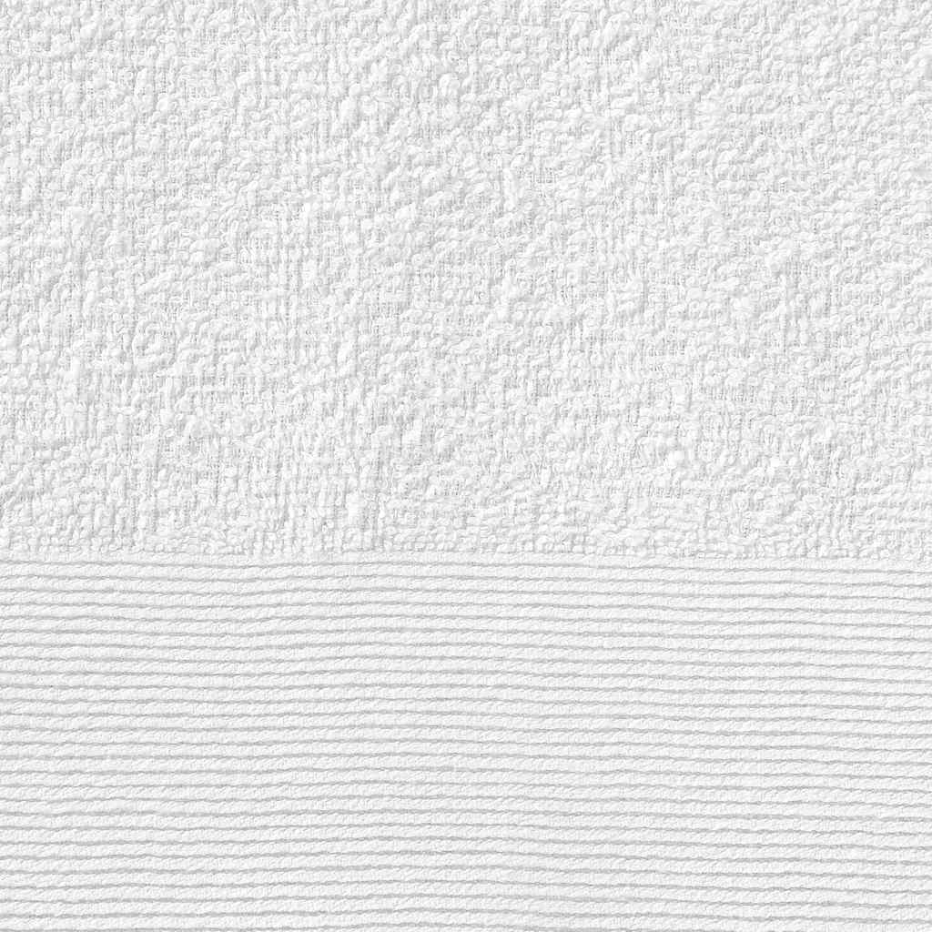 Πετσέτες Σάουνας 2 τεμ. Λευκές 450 γρ./μ² 80x200 εκ. Βαμβάκι