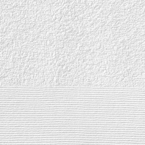Πετσέτες Σάουνας 2 τεμ. Λευκές 450 γρ./μ² 80x200 εκ. Βαμβάκι