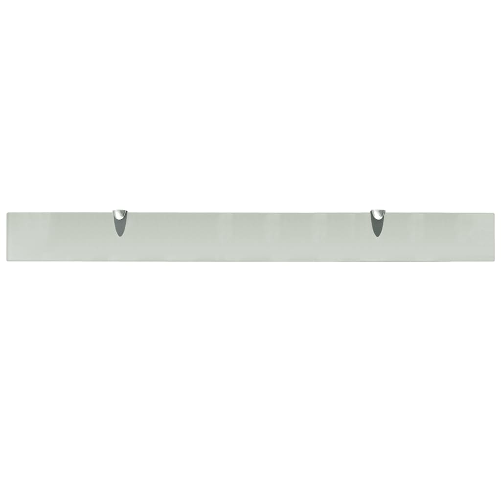 Ράφια Τοίχου 2 τεμ. 8 χιλ. 100 x 10 εκ. Γυάλινα - PAKOBAZAAR