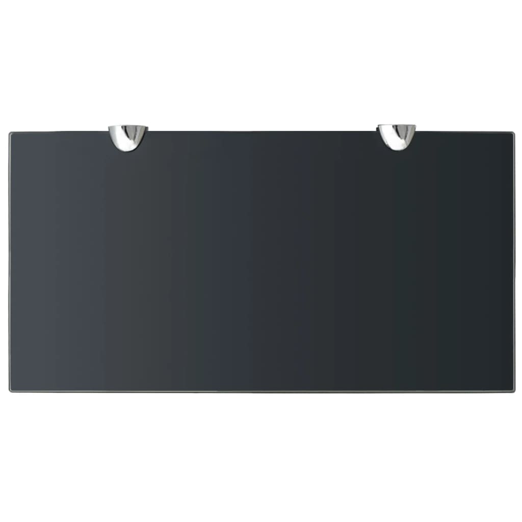 Ράφια Τοίχου 2 τεμ. 8 χιλ. 40 x 20 εκ. Γυάλινα - PAKOBAZAAR
