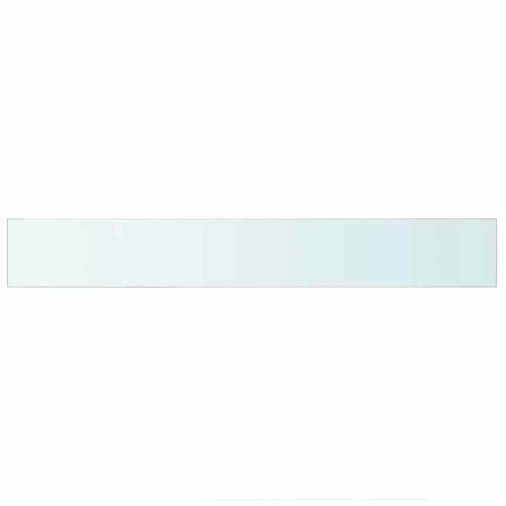 Ράφια Πάνελ 2 τεμ. Διάφανα 90 x 12 εκ. Γυάλινα - PAKOBAZAAR