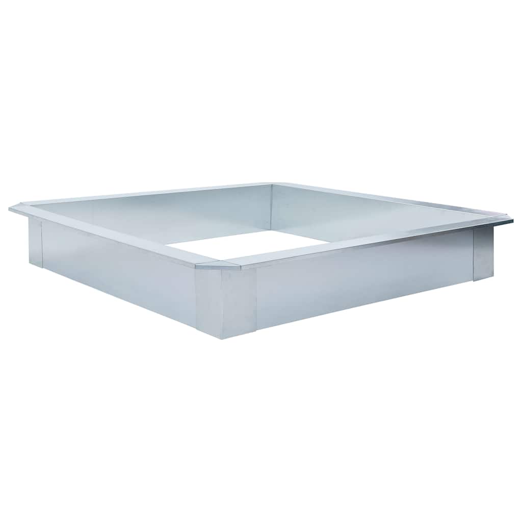 Περίφραξη για Σαλιγκάρια 170 x 170 x 25 εκ. Γαλβανισμένο Ατσάλι
