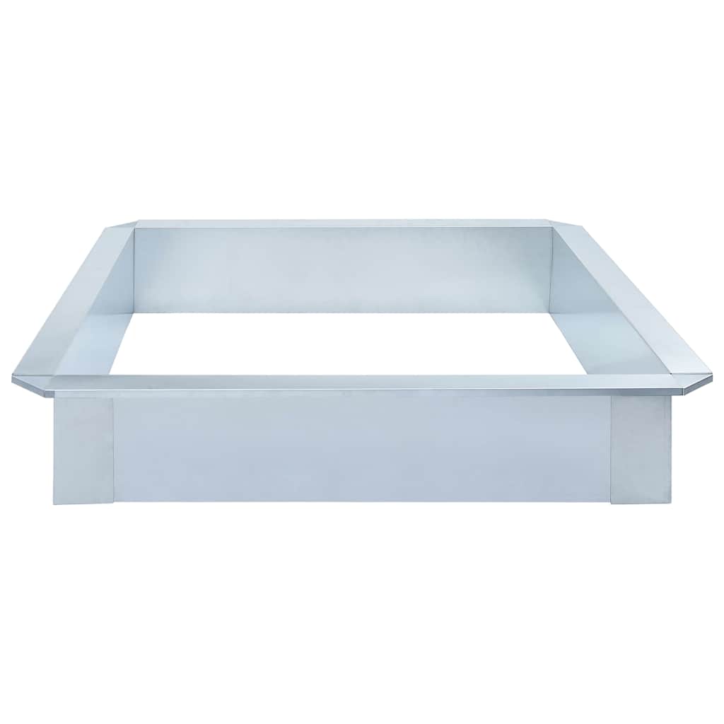 Περίφραξη για Σαλιγκάρια 170 x 170 x 25 εκ. Γαλβανισμένο Ατσάλι