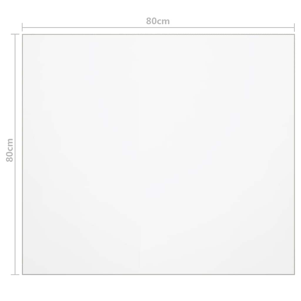Προστατευτικό Τραπεζιού Ματ 80x80 εκ. / 1,6 χιλ. από PVC - PAKOBAZAAR