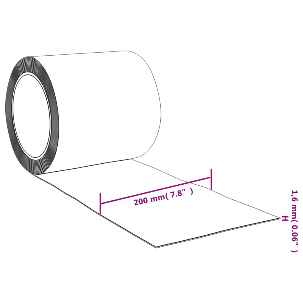 Λωριδοκουρτίνα Ρολό 1,6 χιλ. x 200 χιλ. / 25 μ. από PVC - PAKOBAZAAR
