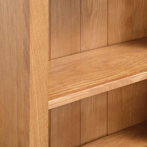 Βιβλιοθήκη με 6 Επίπεδα 80 x 22,5 x 170 εκ. Μασίφ Ξύλο Δρυός