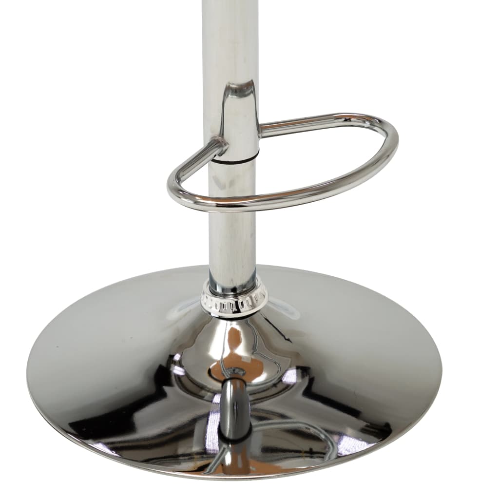 Σκαμπό Μπαρ 2 τεμ. Μαύρα από Λυγισμένο Ξύλο και Συνθετικό Δέρμα - PAKOBAZAAR