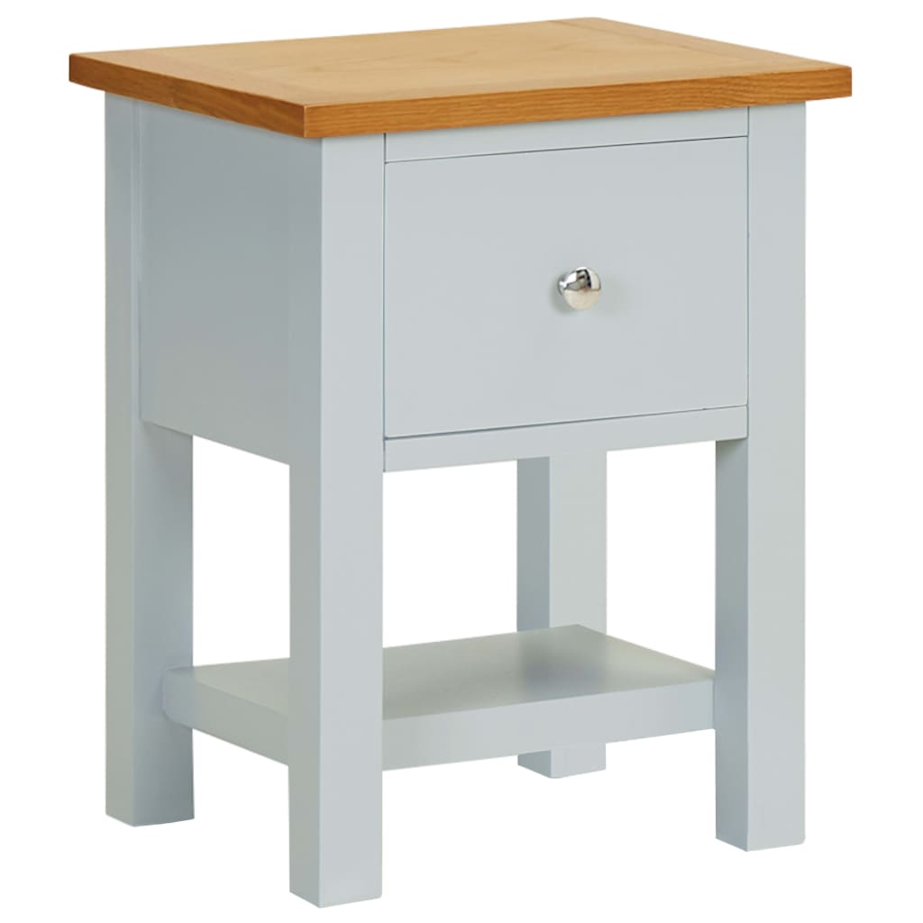 Κομοδίνο 36 x 30 x 47 εκ. από Μασίφ Ξύλο Δρυός - PAKOBAZAAR
