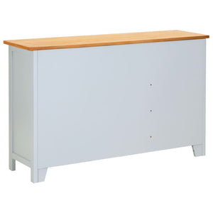 Μπουφές 110 x 33,5 x 70 εκ. από Μασίφ Ξύλο Δρυός - PAKOBAZAAR