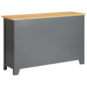 Μπουφές 110 x 33,5 x 70 εκ. από Μασίφ Ξύλο Δρυός - PAKOBAZAAR