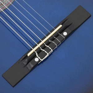 Κιθάρα Western Classical Cutaway με 6 Χορδές Μπλε Σκίαση 38"