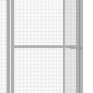 Κλουβί Γάτας 3 x 3 x 2,5 μ. από Γαλβανισμένο Χάλυβα - PAKOBAZAAR