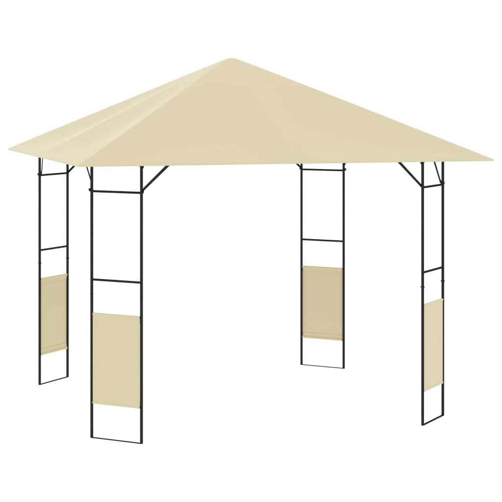Κιόσκι Κήπου Κρεμ 3 x 3 x 2,6 μ. 160 γρ./μ²