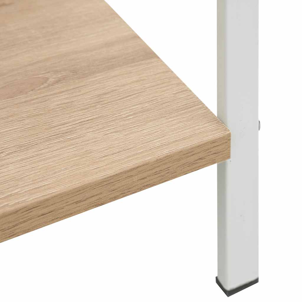 Ραφιέρα 5 Επιπέδων Δρυς 60x27,6x158,5 εκ. Επεξεργασμένο Ξύλο - PAKOBAZAAR