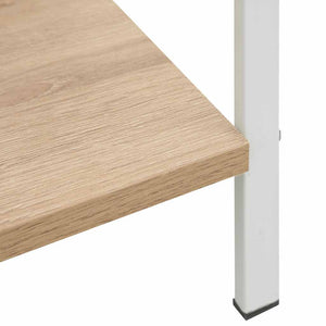 Ραφιέρα 5 Επιπέδων Δρυς 60x27,6x158,5 εκ. Επεξεργασμένο Ξύλο - PAKOBAZAAR